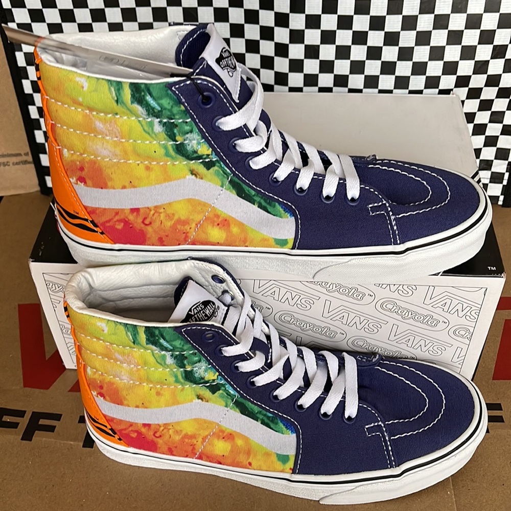 Vans Sk8-Hi Crayola Mushup Melt WMNS sneakers - Picture 2 of 16
